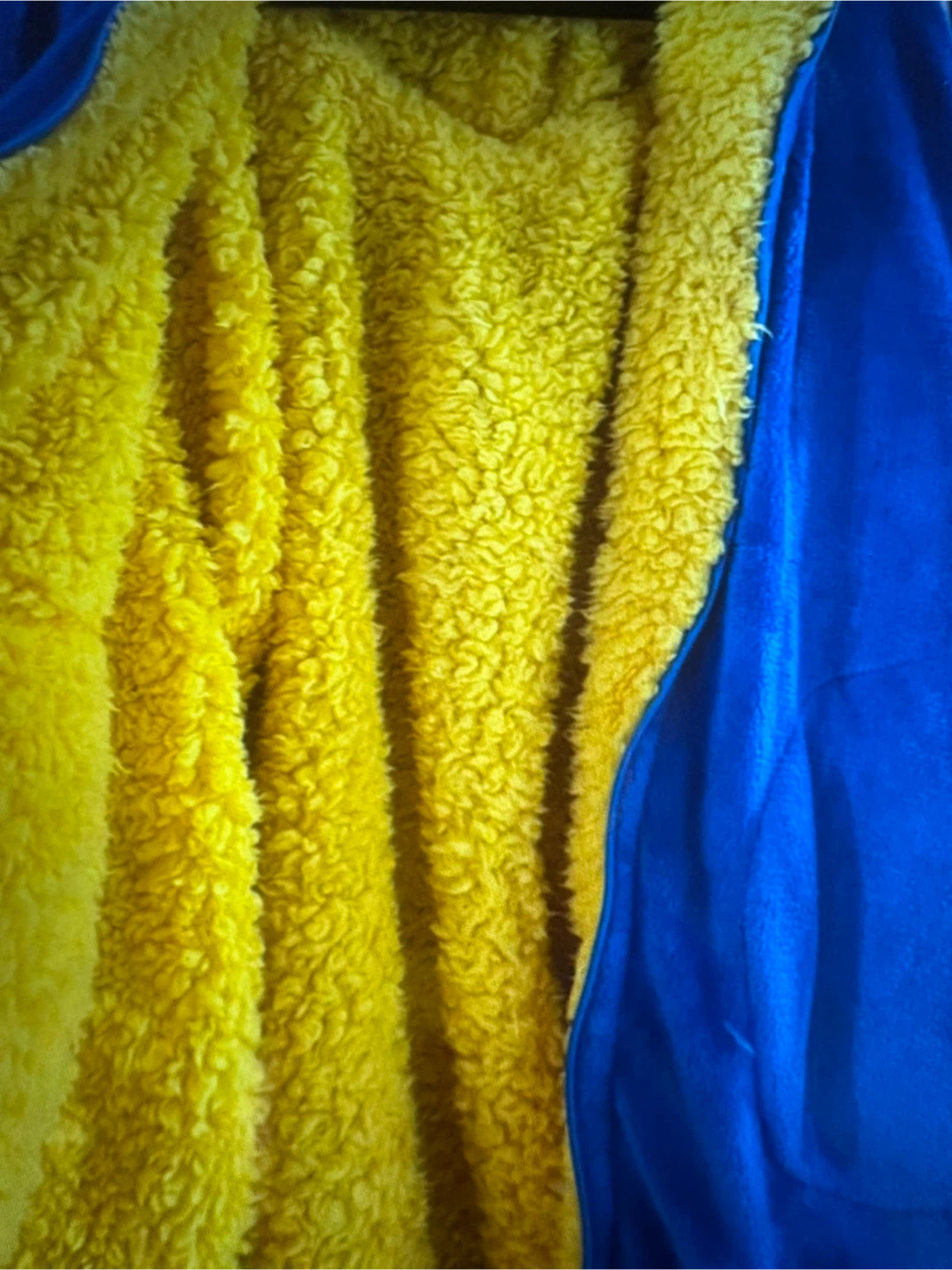 Yescool Chandail à Capuchon avec Doublure Jaune Taille Unique - photo 5