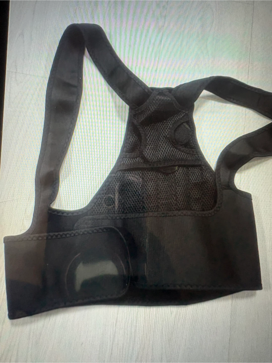 Redresseur de posture noir unisexe