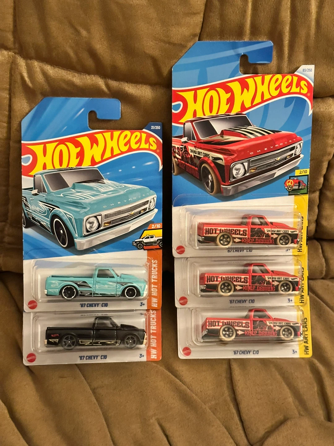 Hot Wheels '67 Chevy C10 Die-cast Truck