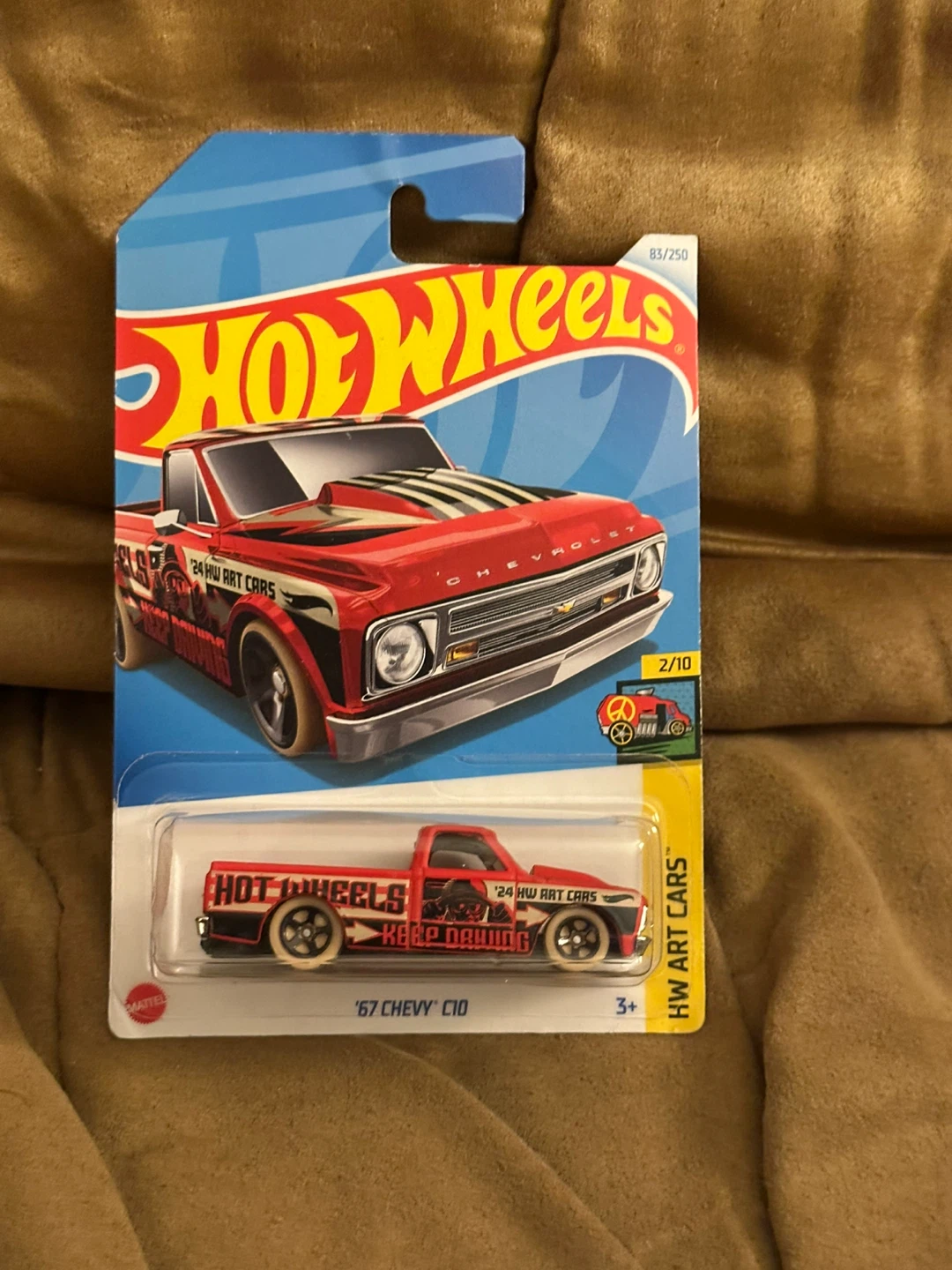 Hot Wheels '67 Chevy C10 Die-cast Truck - photo 3