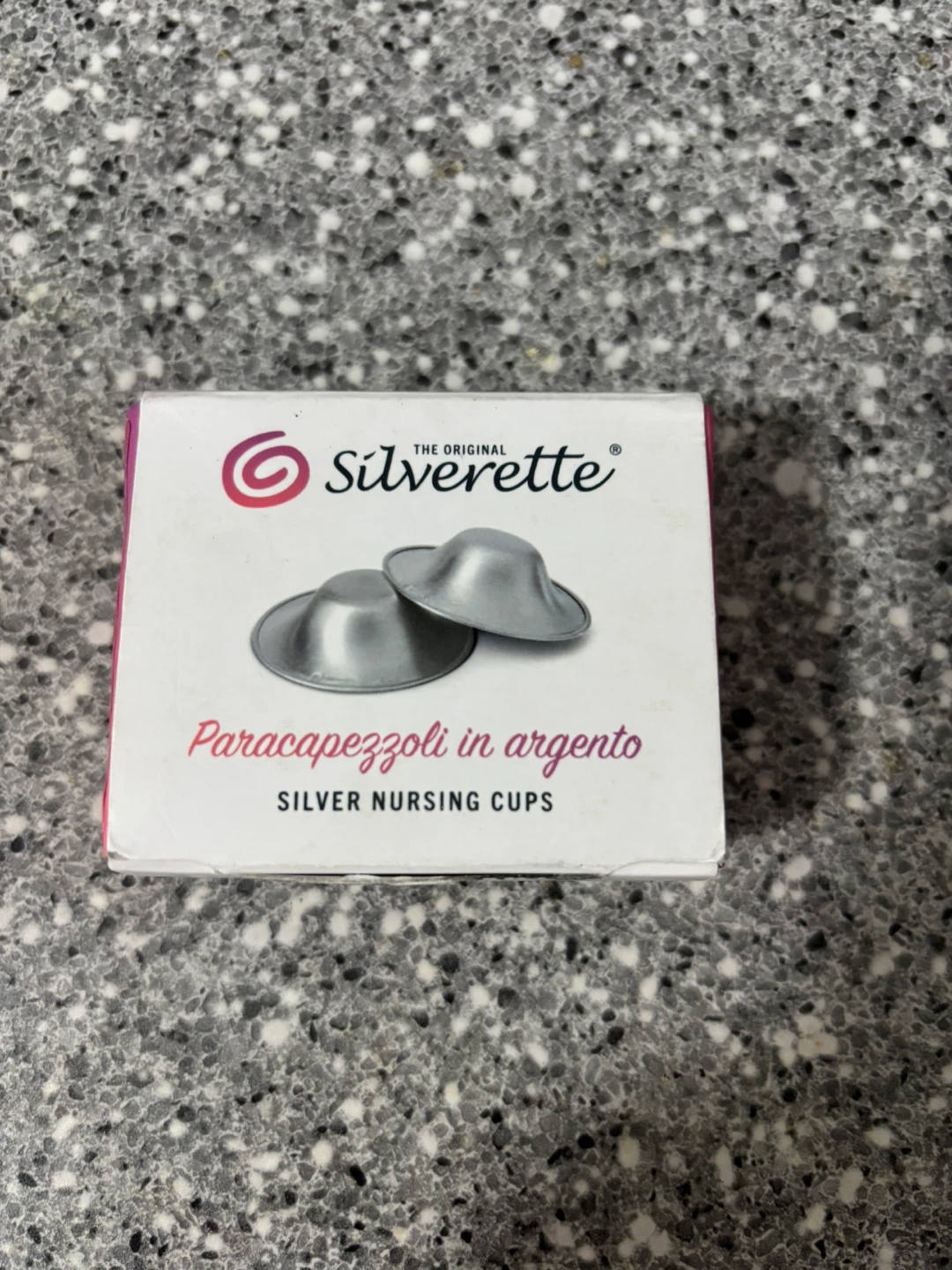 Silverette Silver Nursing Cups