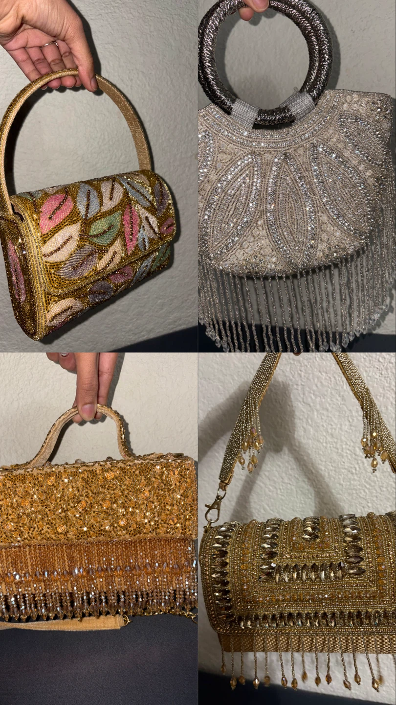 Assorted Beaded Clutches and Handbags