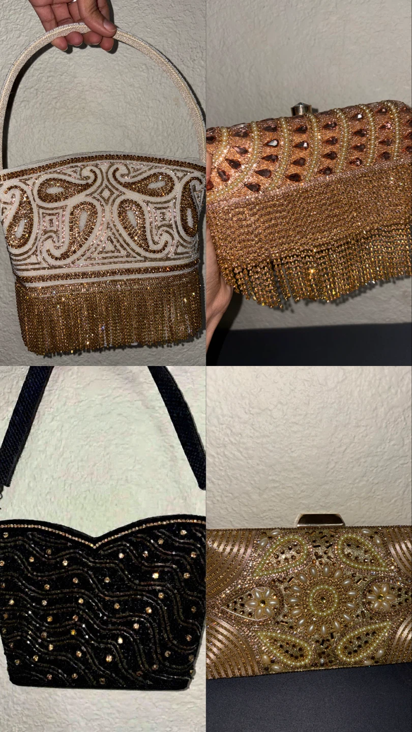 Assorted Beaded Clutches and Handbags - photo 3