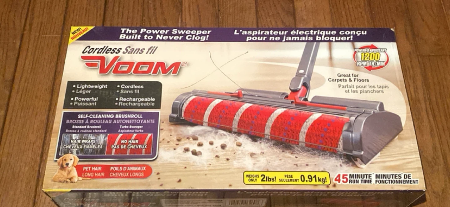 Cordless Sans Fil Vroom Vacuum