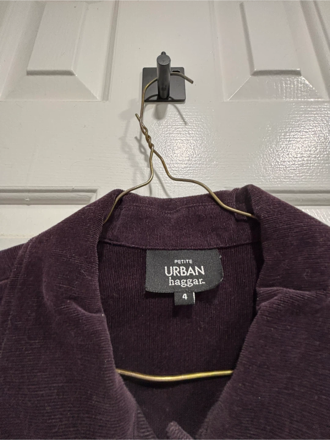 New Urban Haggar Petite Corduroy Jacket Size 4 - photo 3