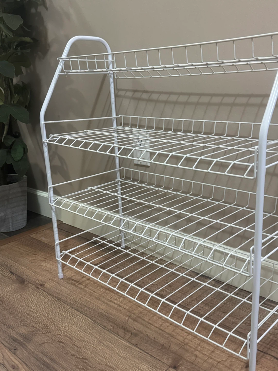 4-Tier Wire Shelving Rack