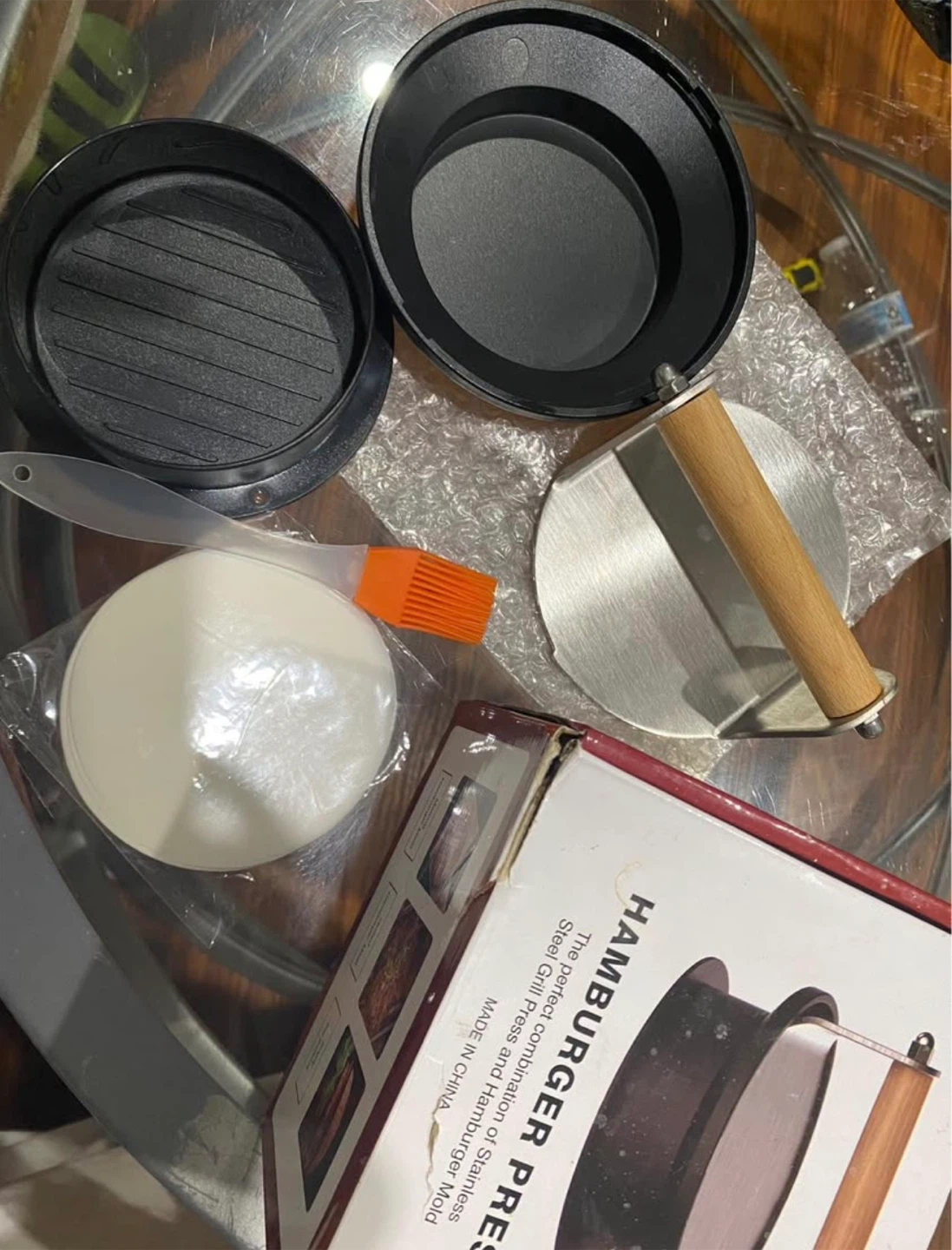 Hamburger Press and Mold Set🥕 - photo 3
