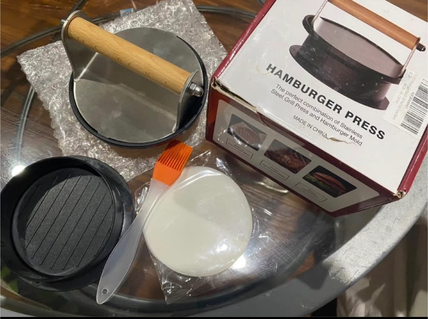 Hamburger Press and Mold Set🥕 - photo 2