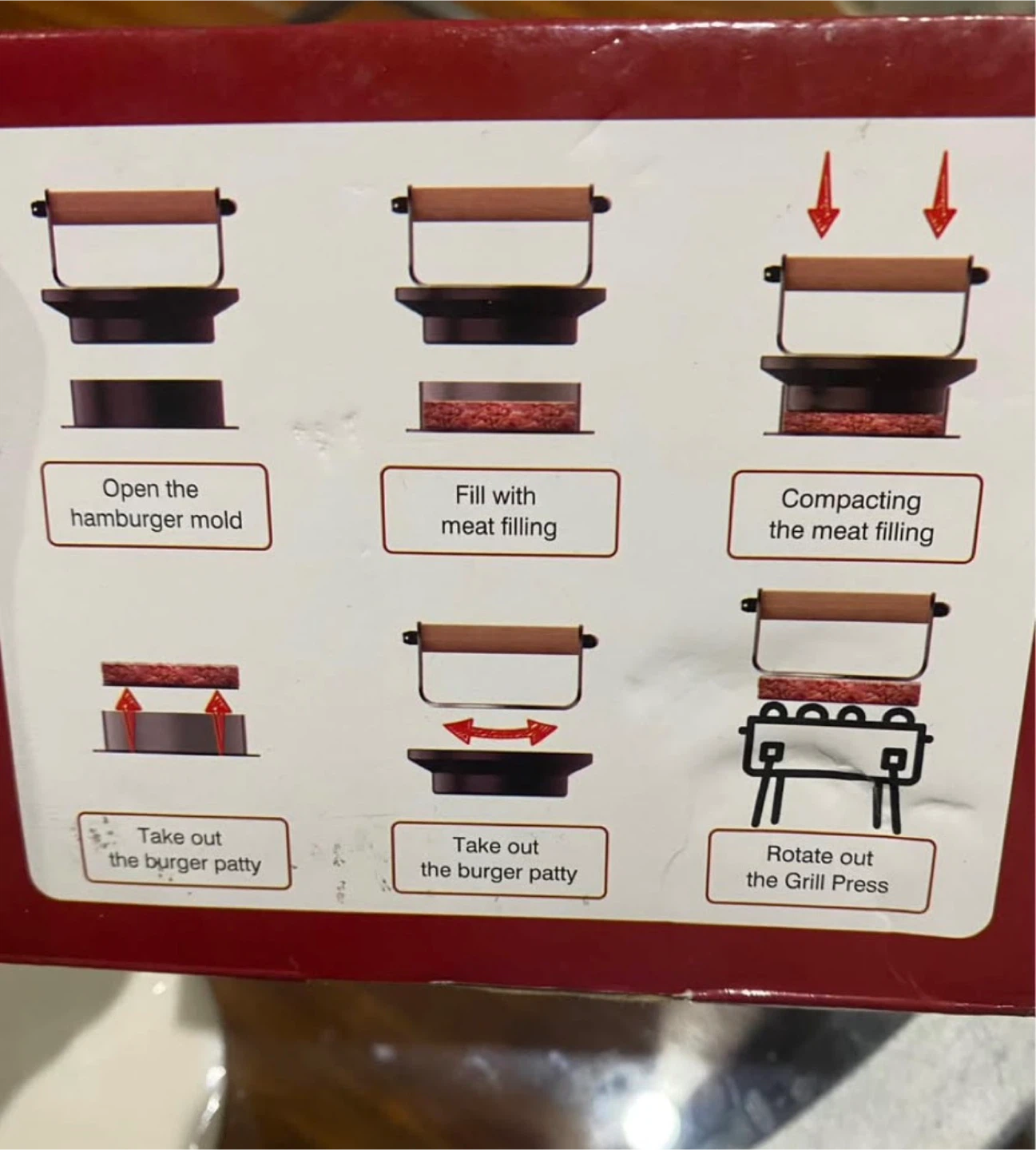 Hamburger Press and Mold Set🥕 - photo 5