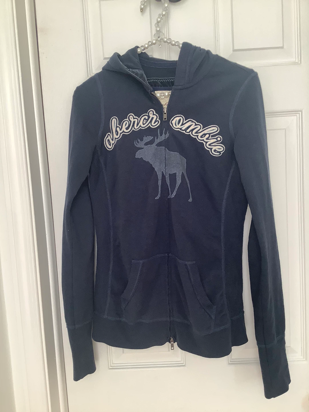 Abercrombie & Fitch Blue Hoodie - Size XL