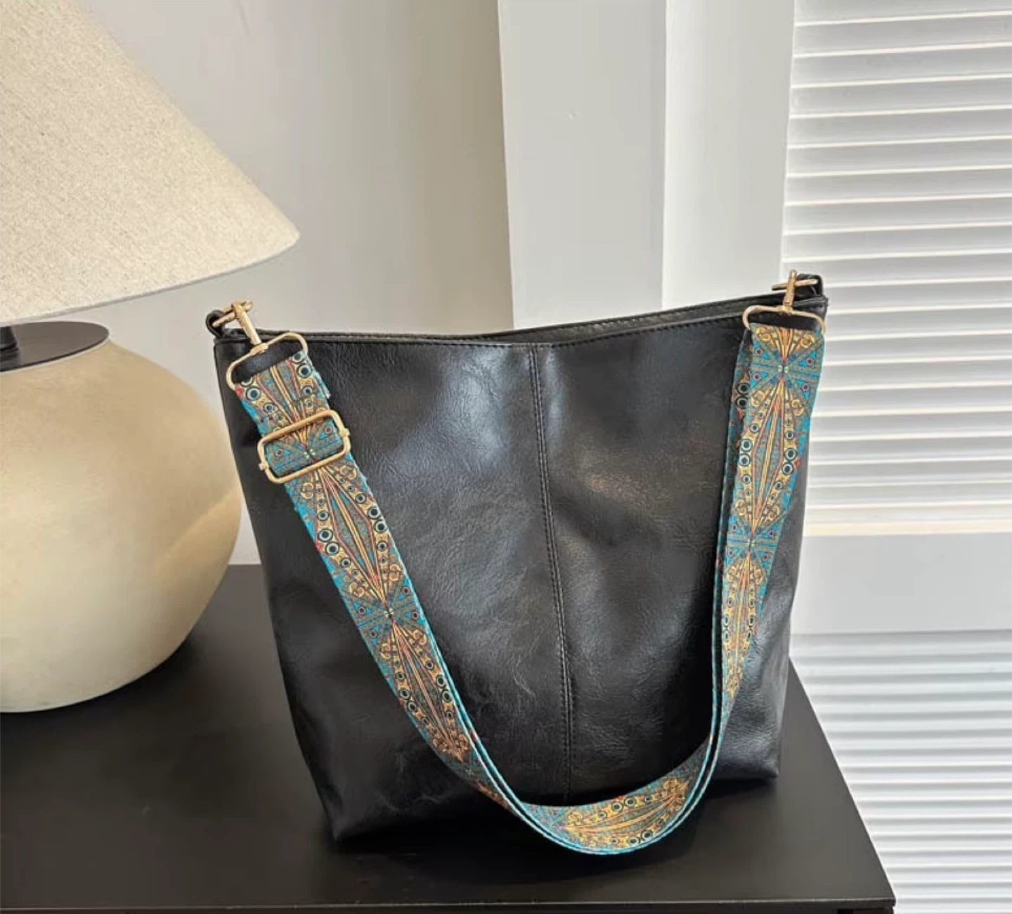 Black  Bucket Bag - photo 4