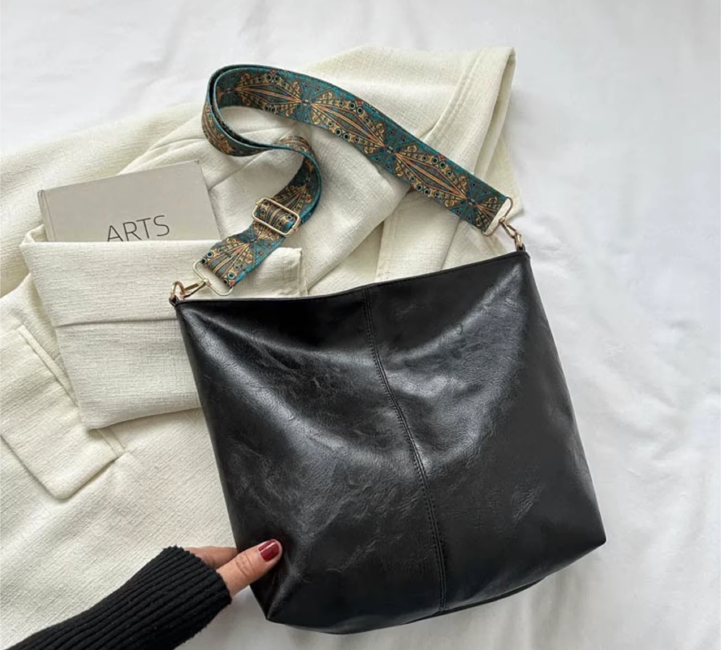 Black  Bucket Bag - photo 2