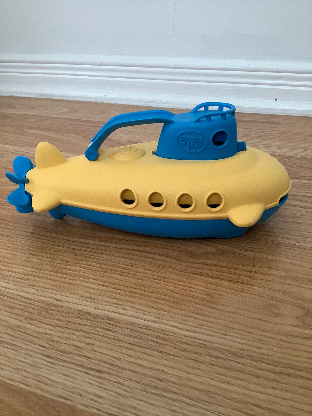 Green Toys Yellow & Blue Submarine Toy