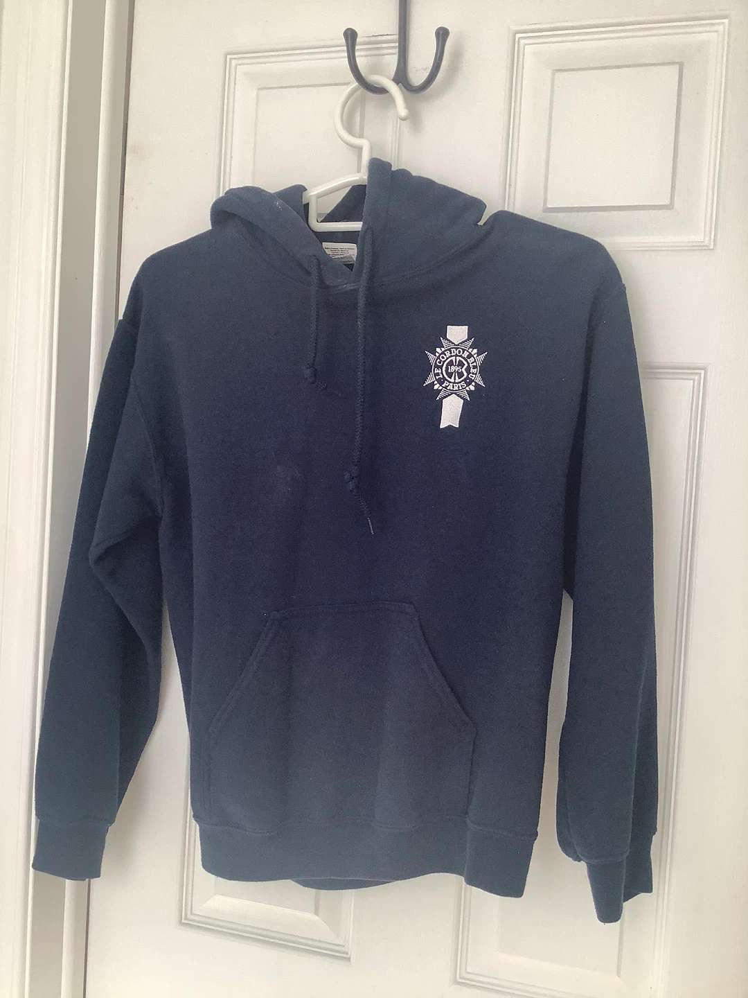 Gildan Heavy Blend Navy Hoodie Size S