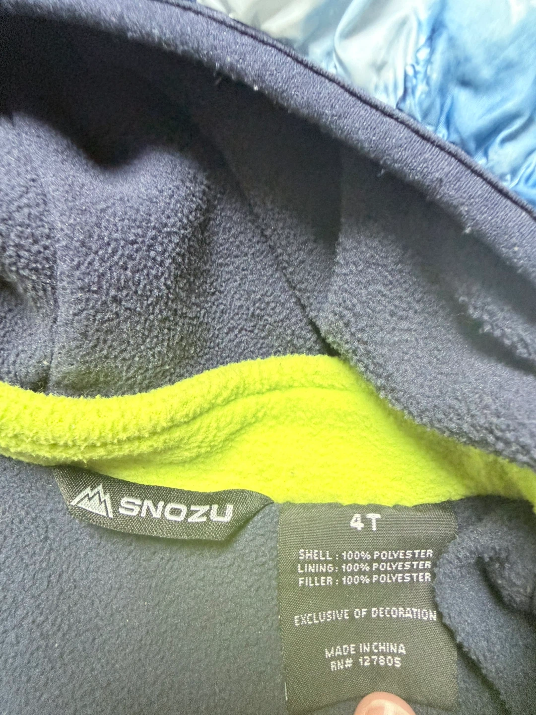 Snozu Puffer Jacket Size 4T🥕 - photo 3
