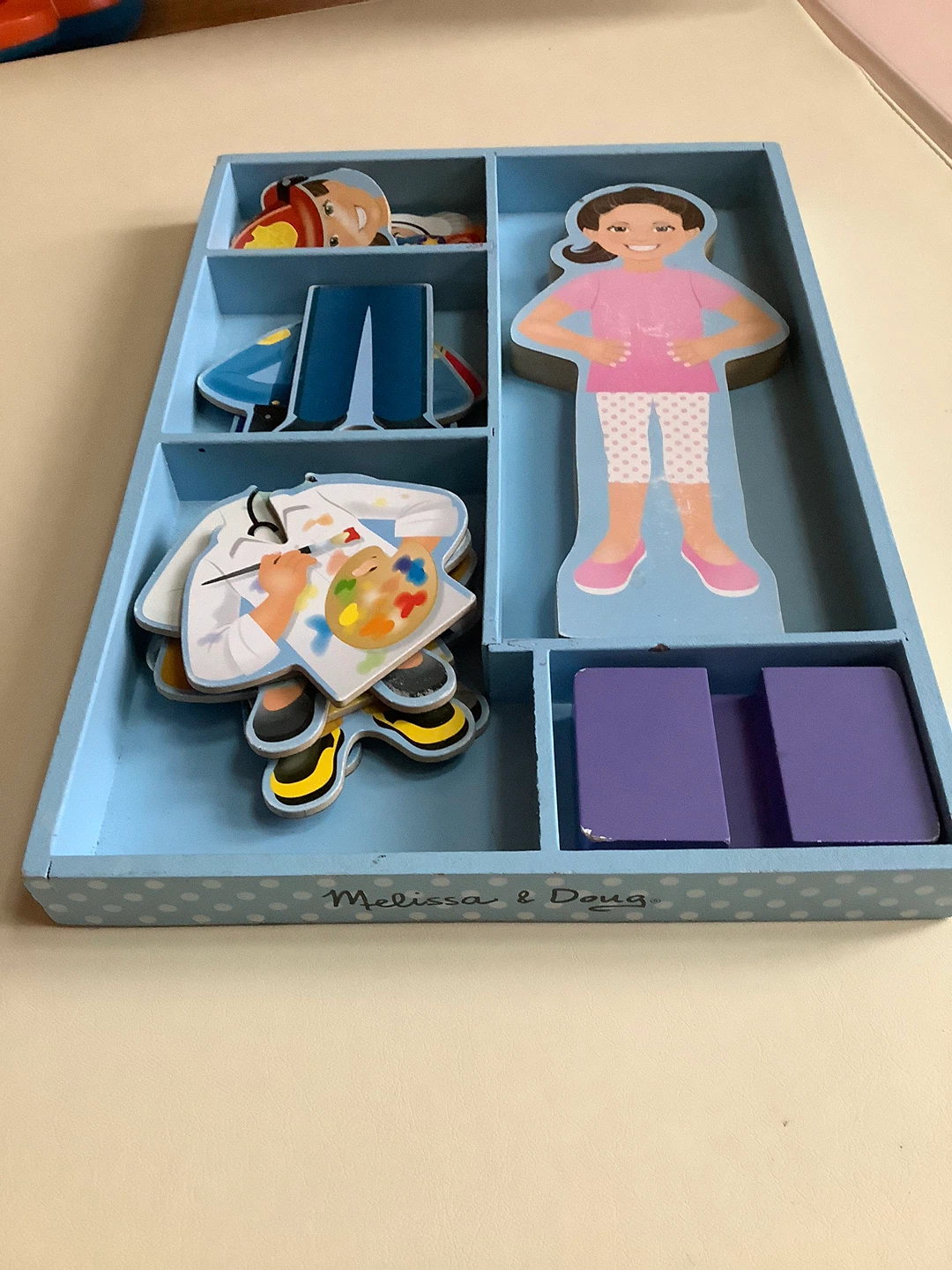 Melissa & Doug Magnetic Dress-Up Doll Julia Playset - photo 2