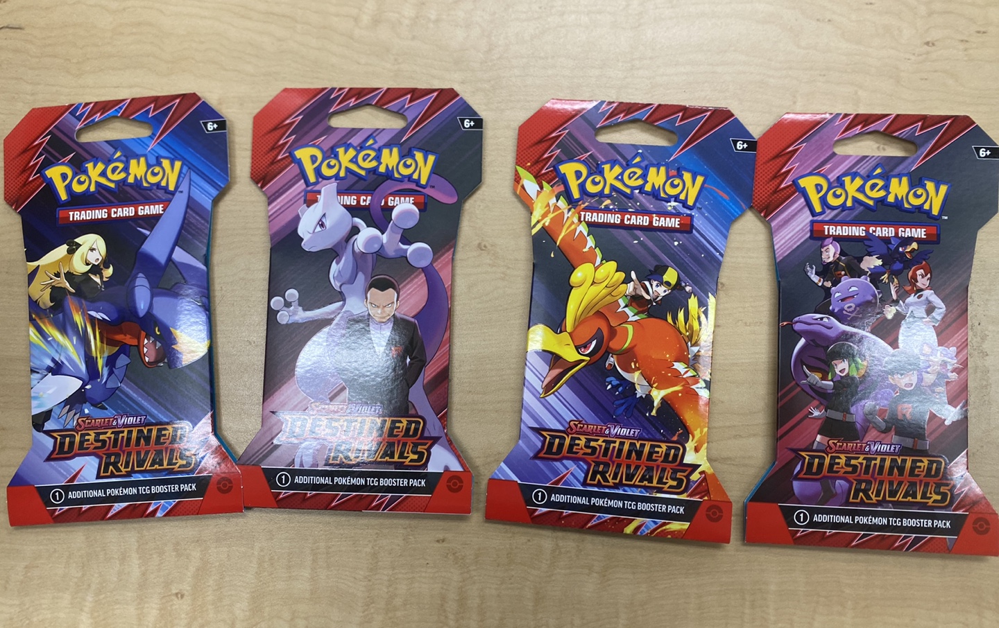 Pokemon Scarlet & Violet: Destined Rivals Booster Packs