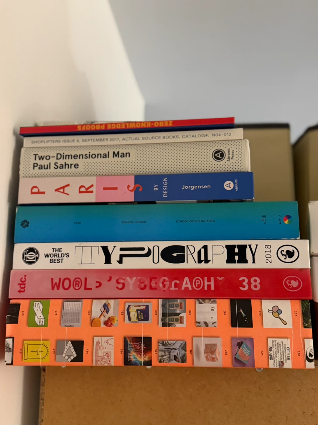 Stack of Art and Design Books