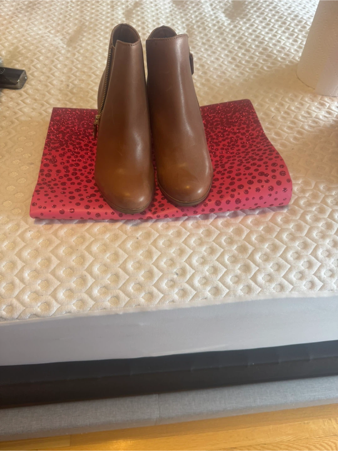 ALDO Women's Brown Leather Ankle Boots - photo 3
