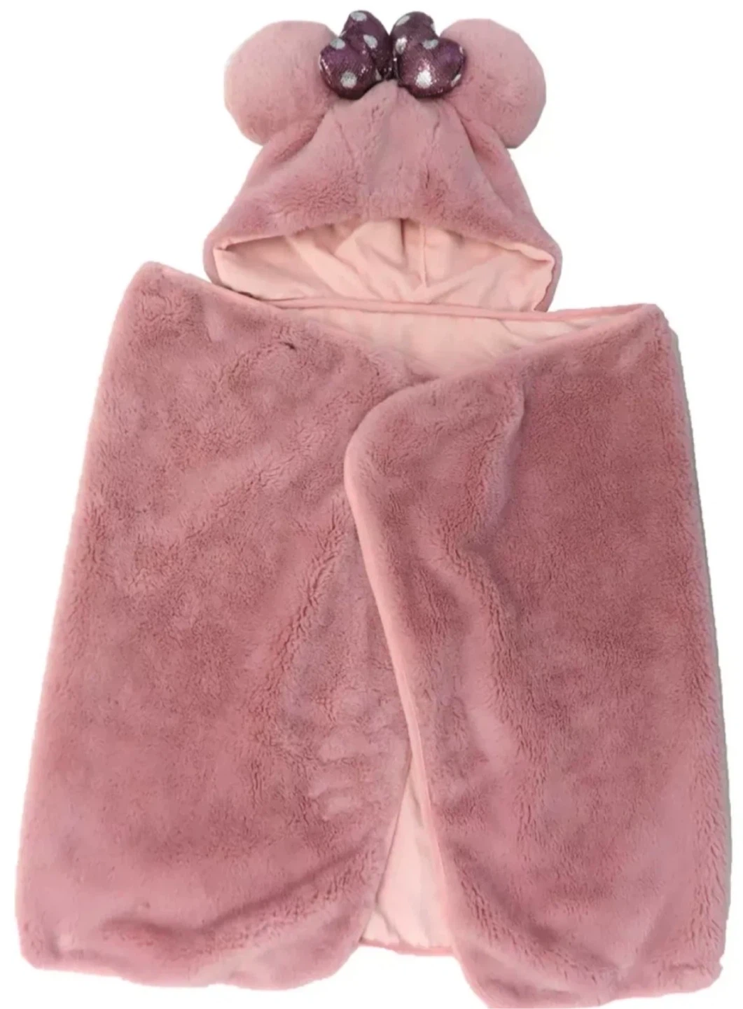 Disney Kids Hooded Blanket with Ears 🥕
