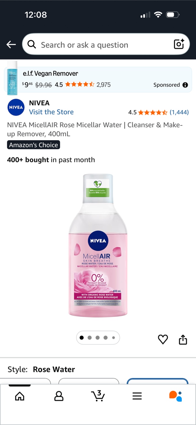 NIVEA Micellar Water  , 400mL - photo 5