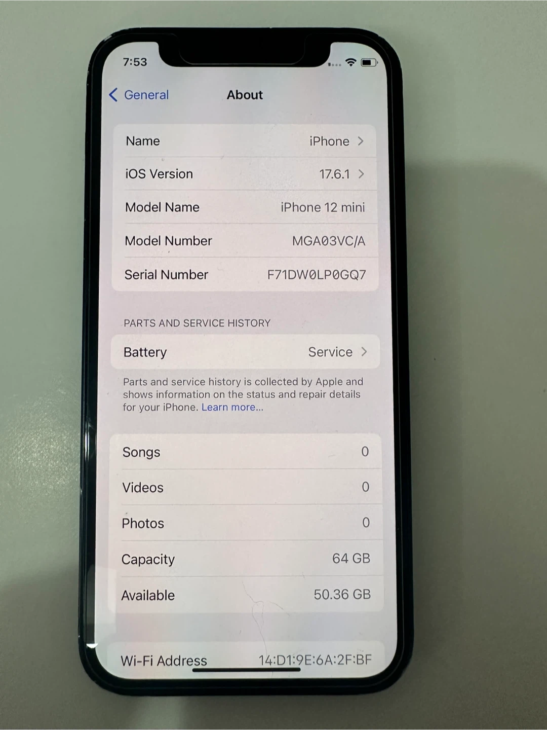 Apple iPhone 12 Mini 64GB Black (Unlocked) Dual Sim - photo 4