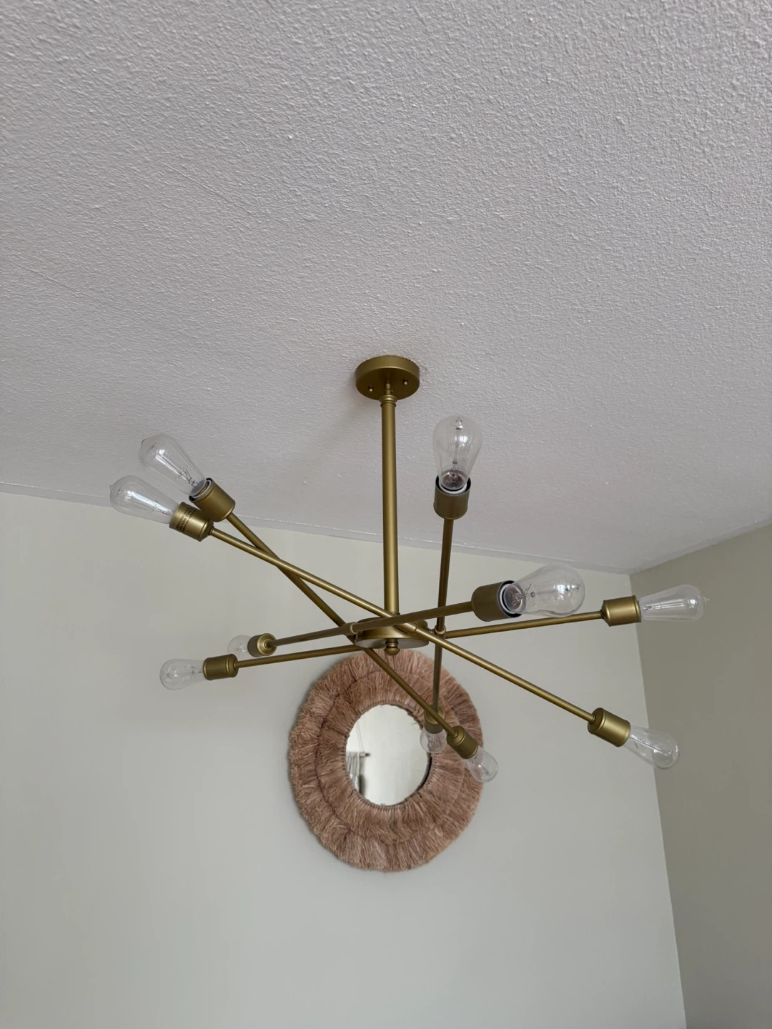Gold Sputnik Chandelier