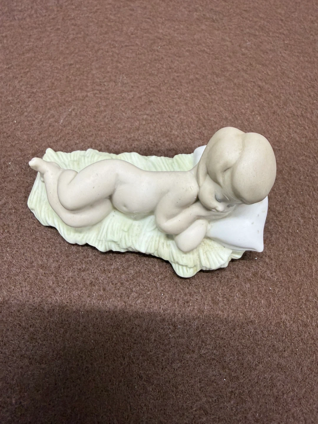 Lladro 4670 Porcelain Figurine Baby Sleeping MATTE - photo 3