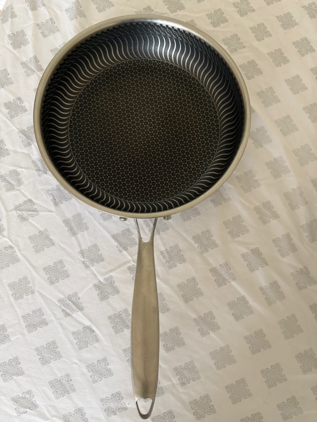 HexClad style Stainless Steel Frying Pan