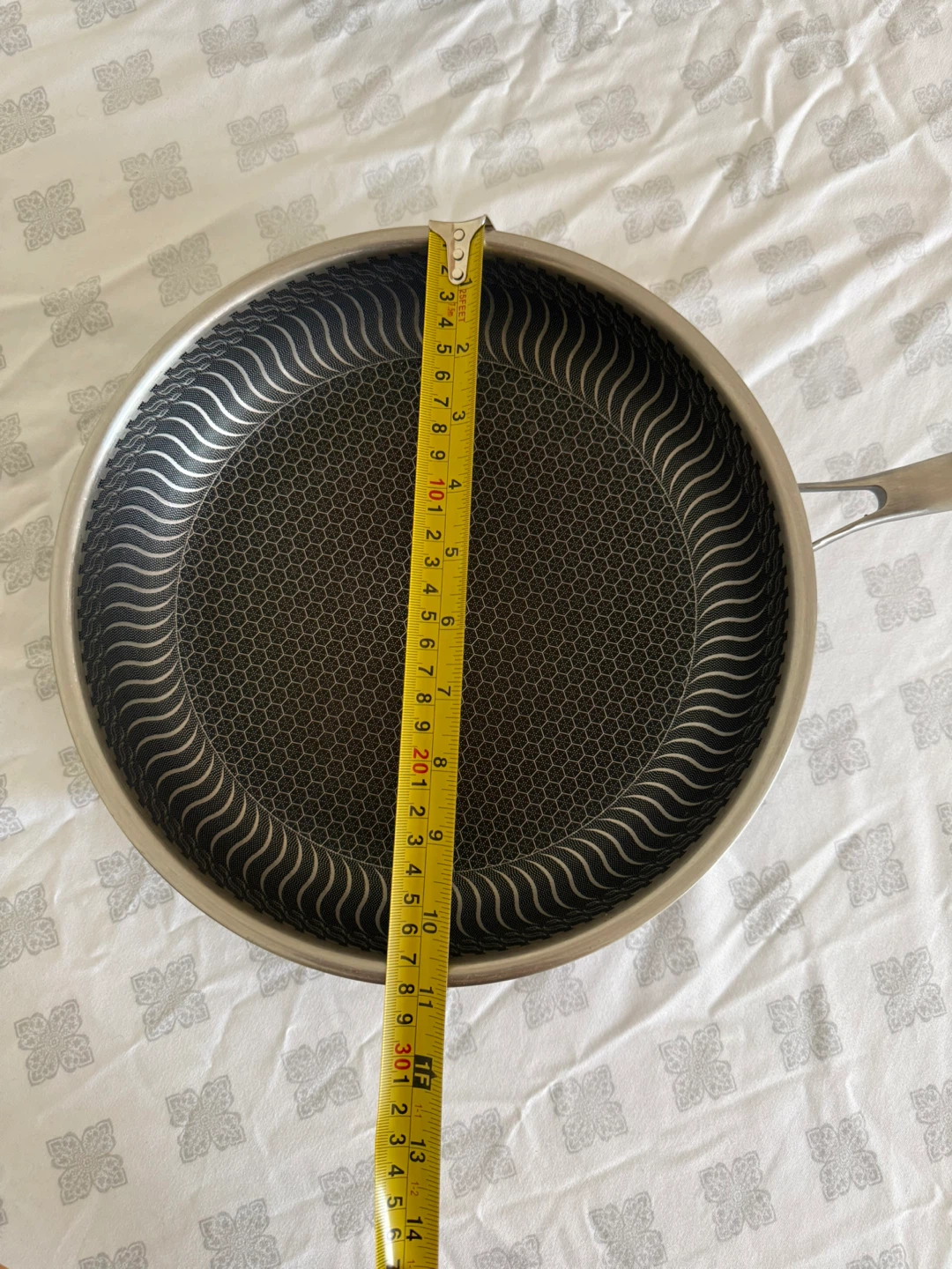 HexClad style Stainless Steel Frying Pan - photo 3