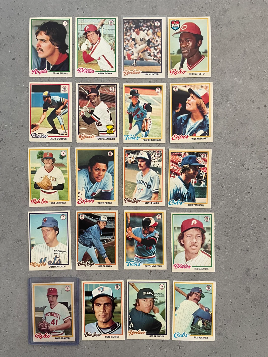 1978 Baseball O-Pee-Chee Cards - photo 3
