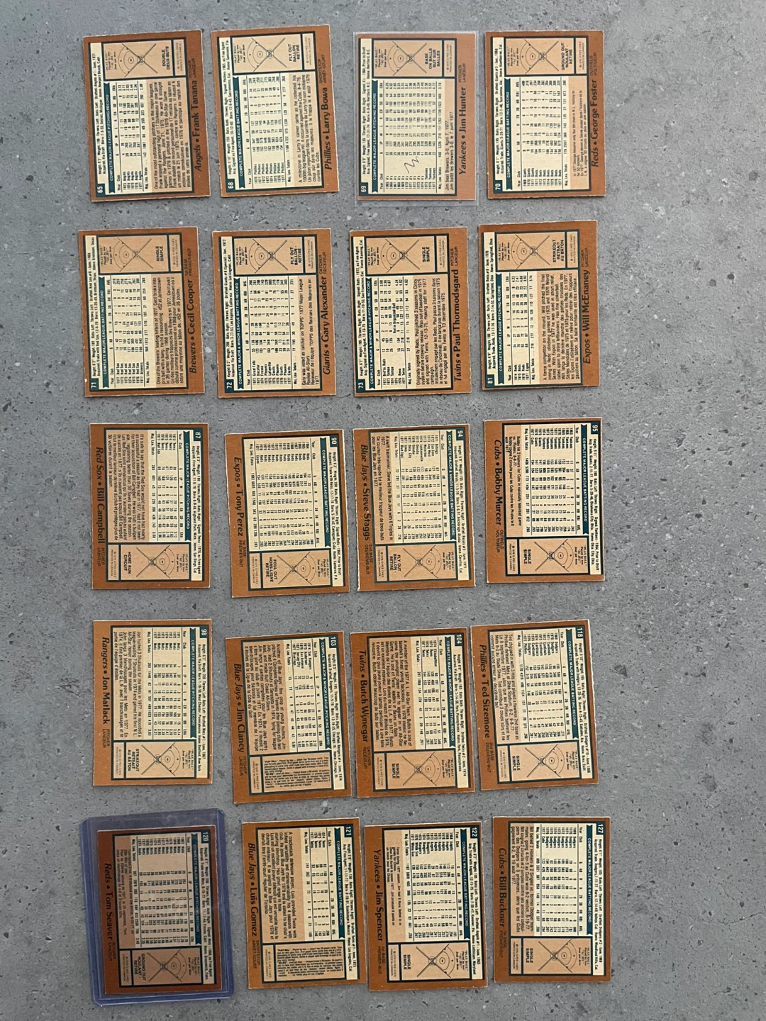 1978 Baseball O-Pee-Chee Cards - photo 4