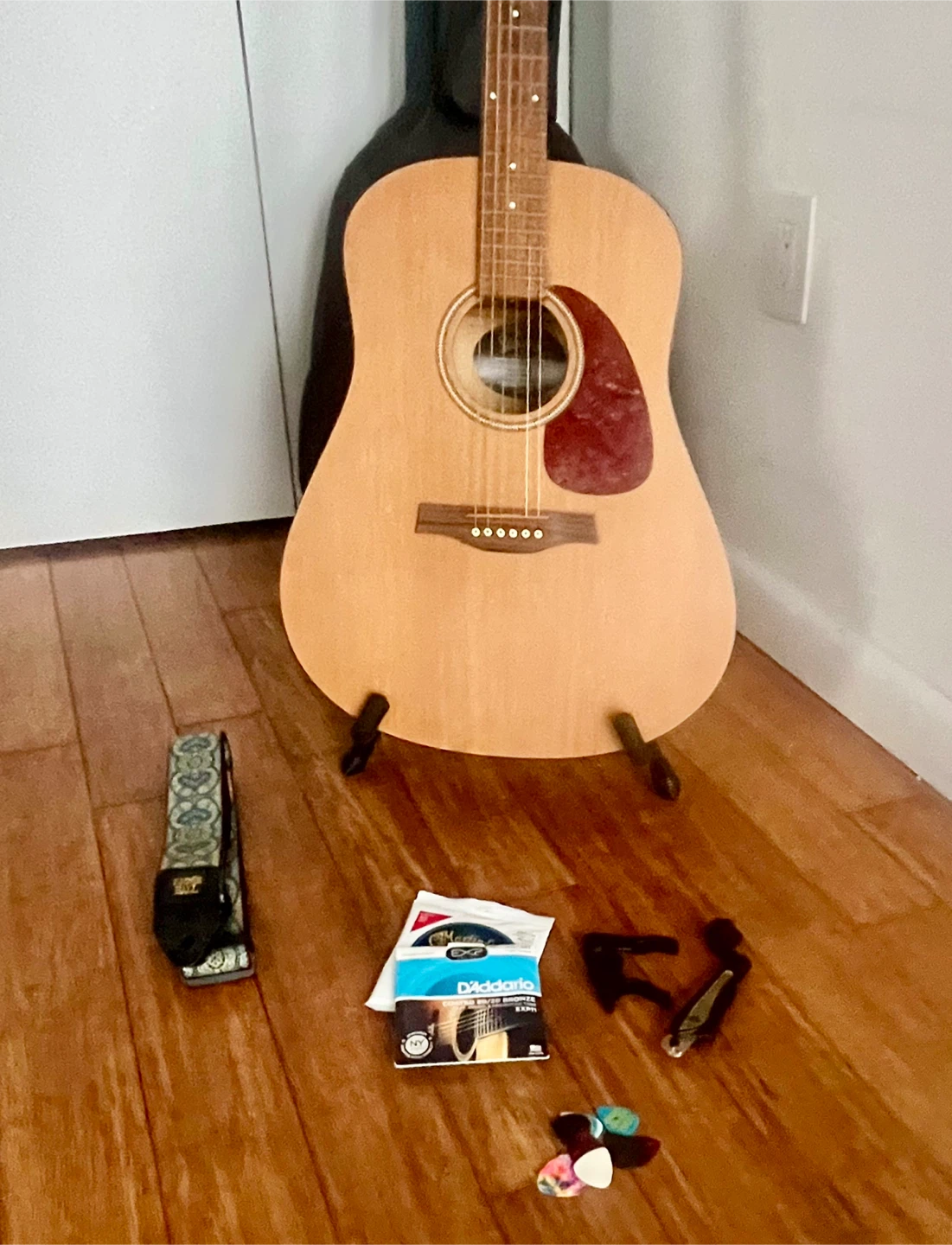 Seagull S6 electro acoustic guitar with many extras - photo 4