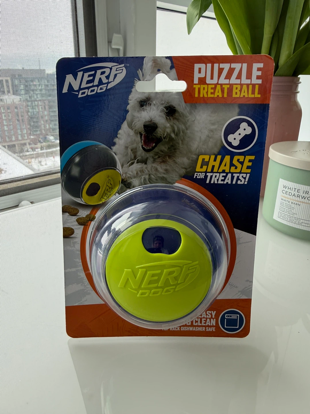 New Nerf Dog Puzzle Treat Ball