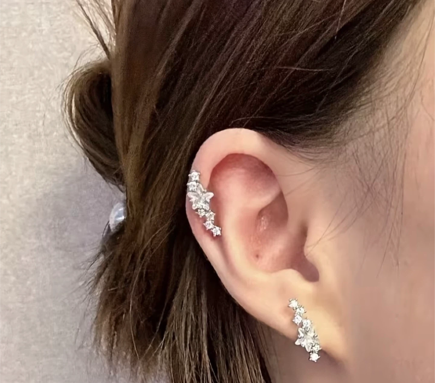 Titanium Steel Star Earring - photo 5
