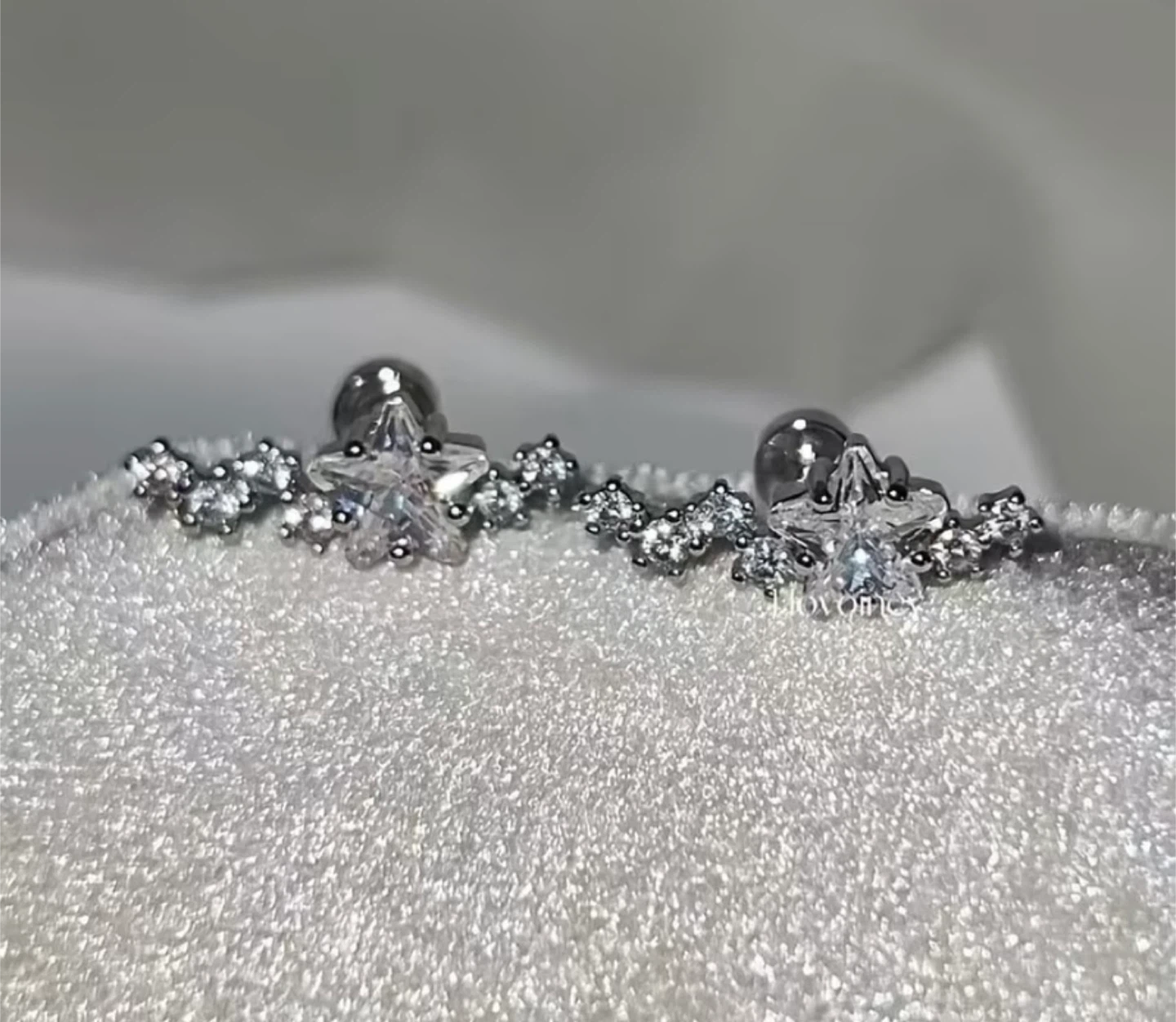 Titanium Steel Star Earring - photo 4