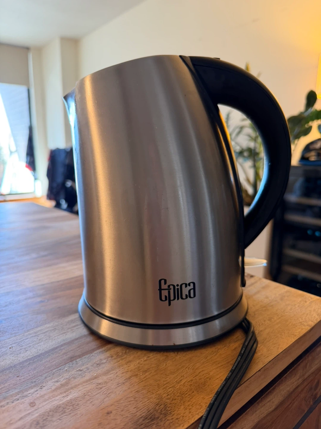 Epica Stainless Steel Electric Kettle