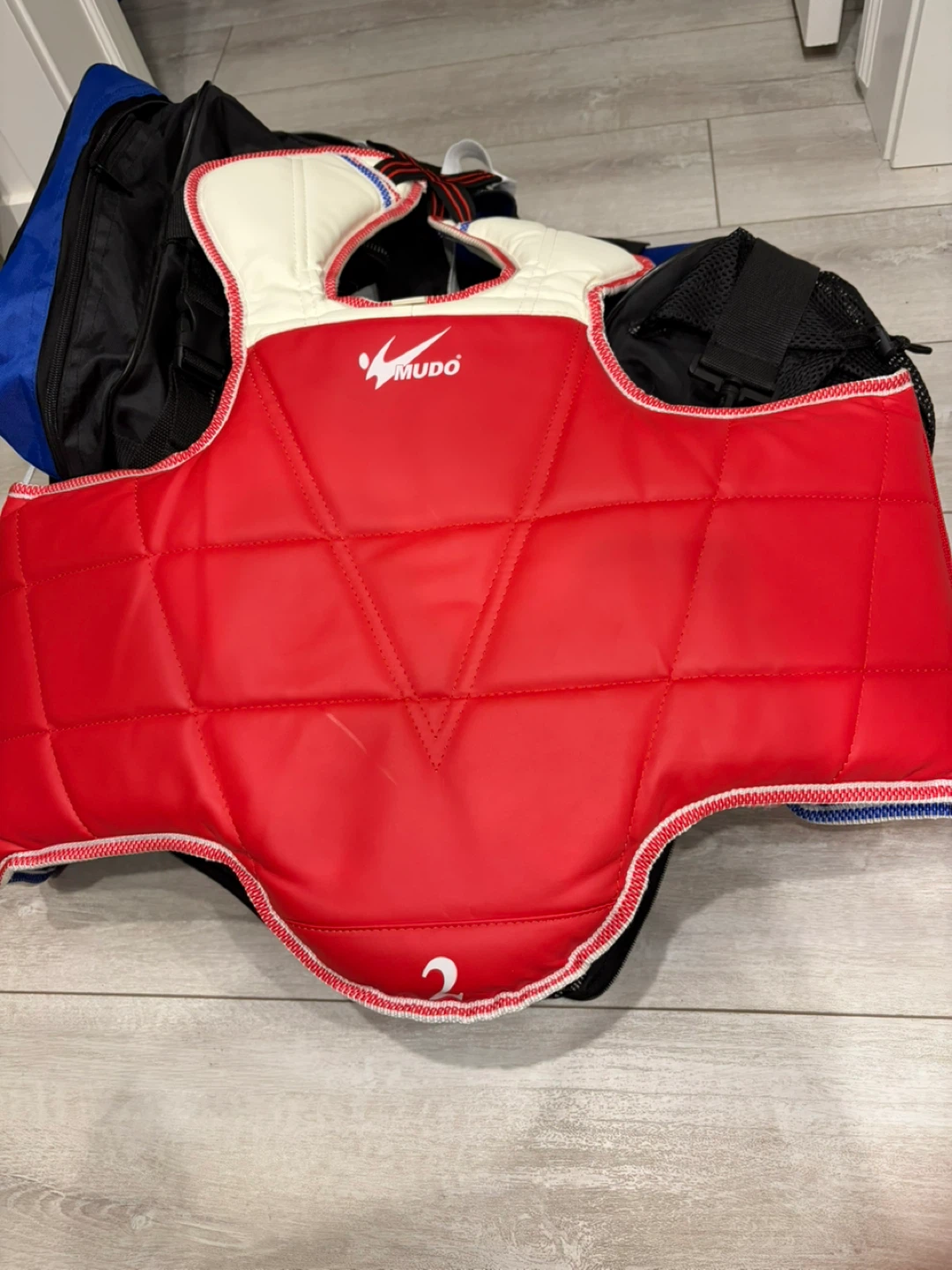 Mudo Taekwondo Chest Protector and Bag Set - photo 2