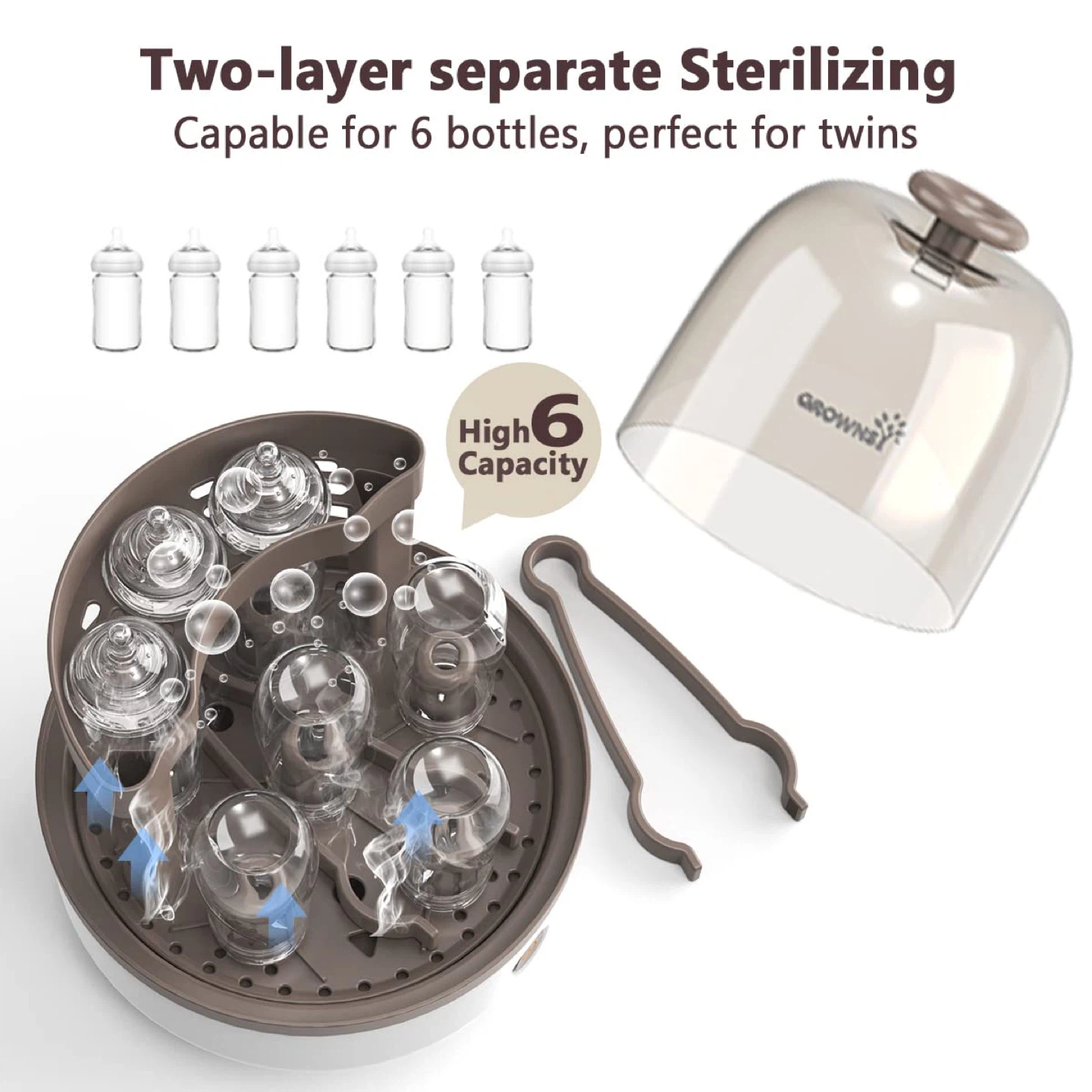 GROWNSY Baby Bottle Sterilizer - photo 2
