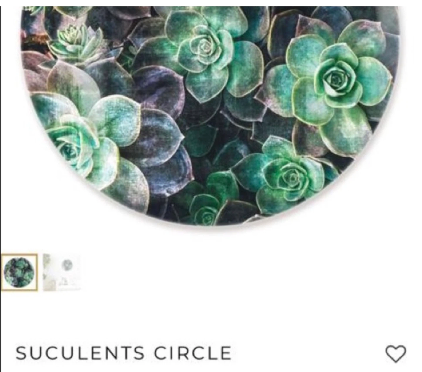 Oliver Gal Wall Art Set of 3 Round Prints - photo 5