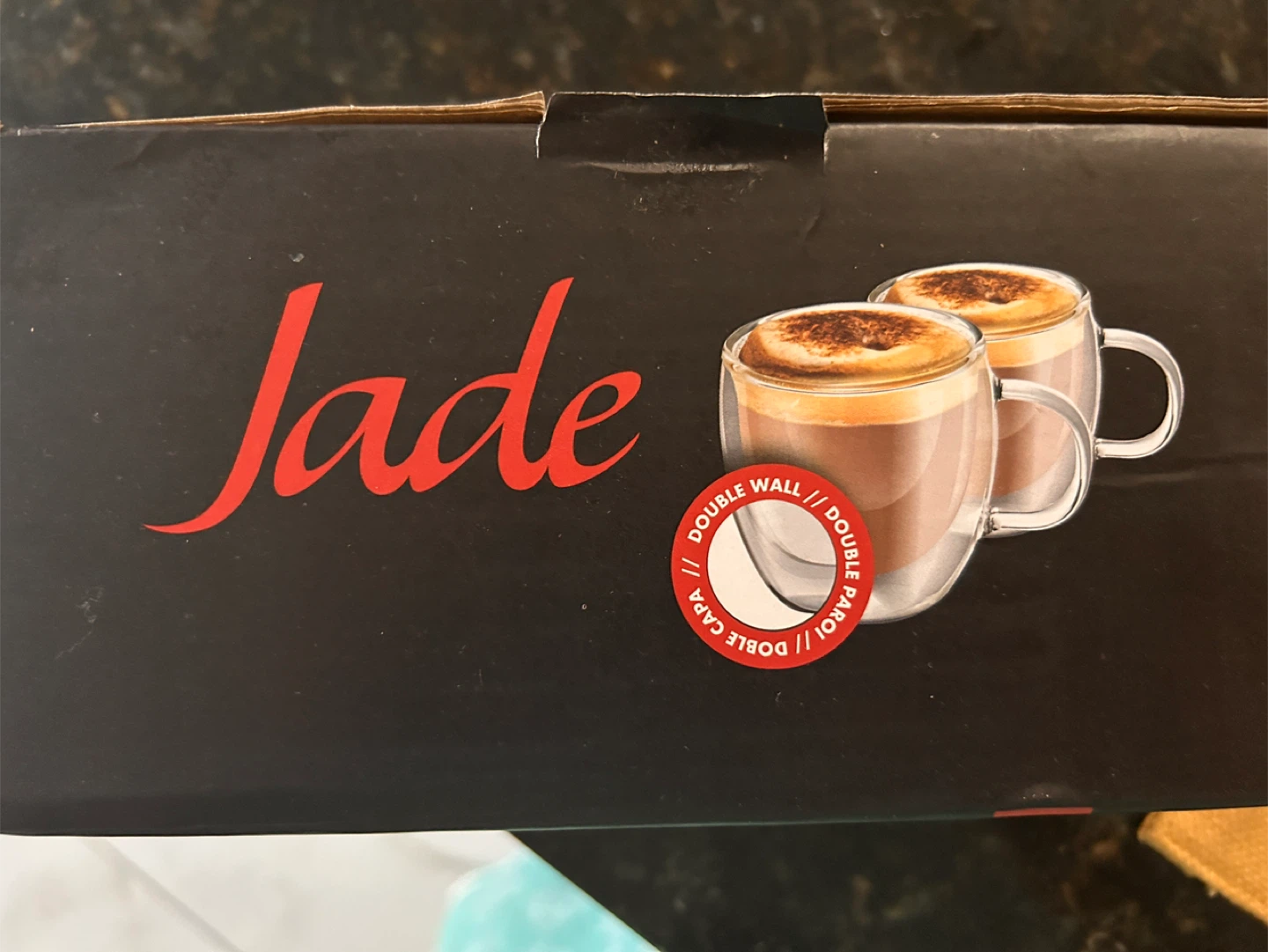 Jade Double Wall Macchiato Mugs - Set of 2 🥕