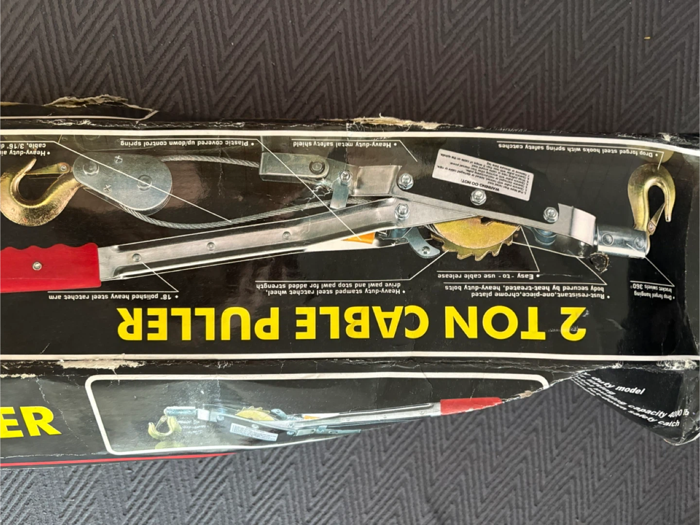 2 Ton Cable Puller - photo 4