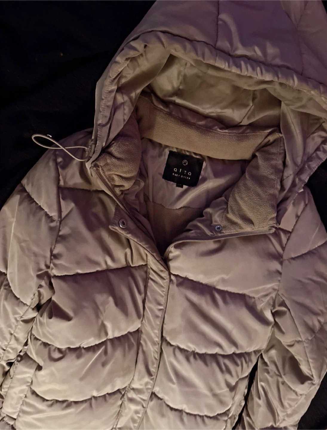 ALTO Long Quilted Puffer Coat - photo 2