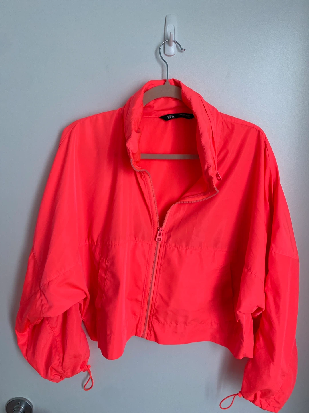 Zara Neon Cropped Jacket - size S - photo 2