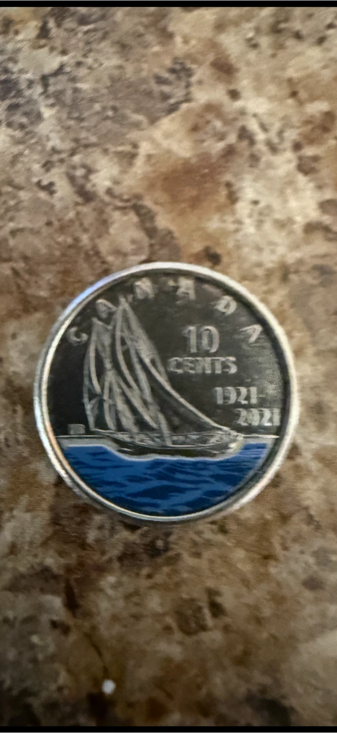 Canada 10 Cents Coin 1921-2021
