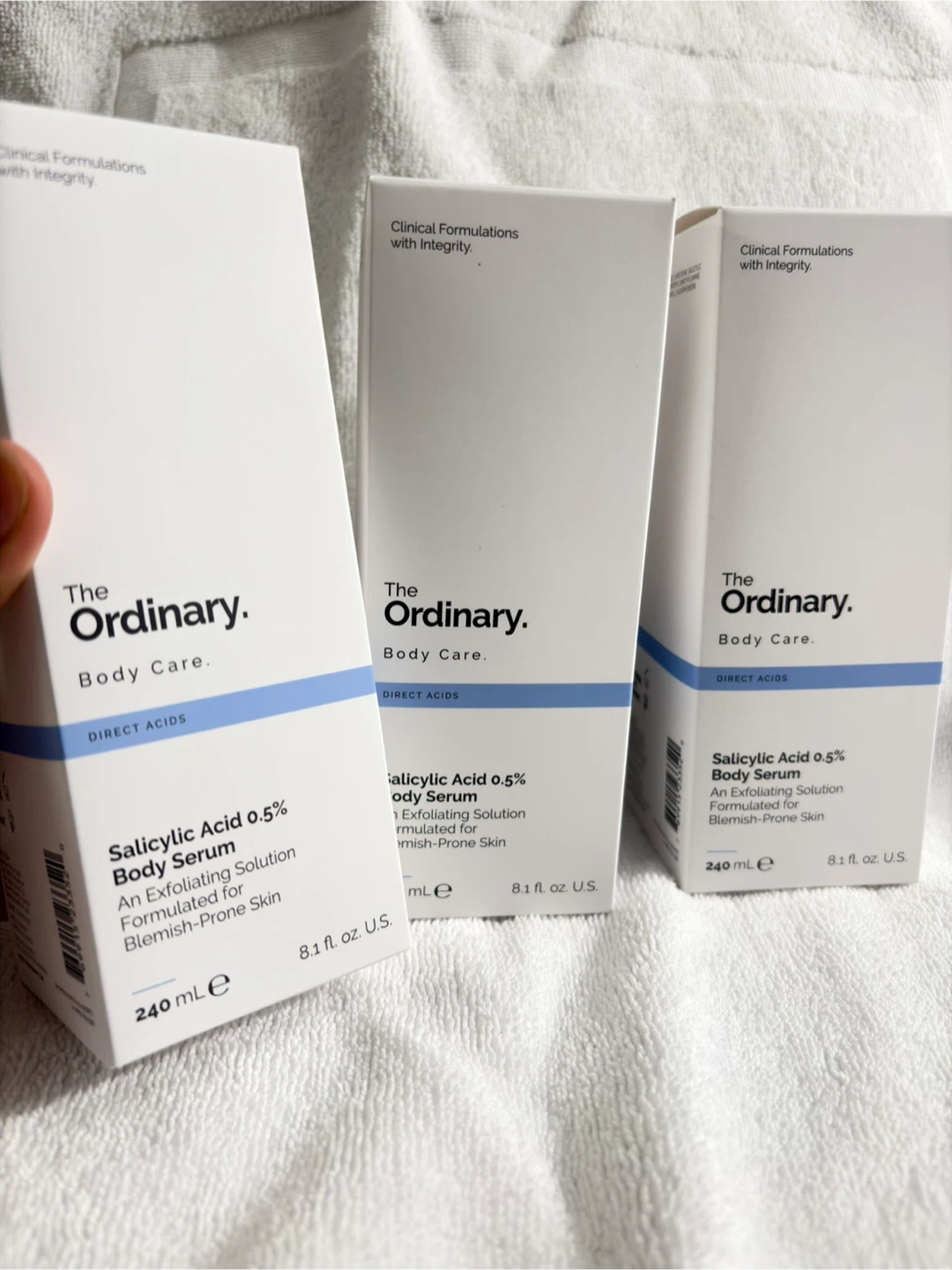 The Ordinary Salicylic Acid 0.5% Body Serum (3x 240mL)