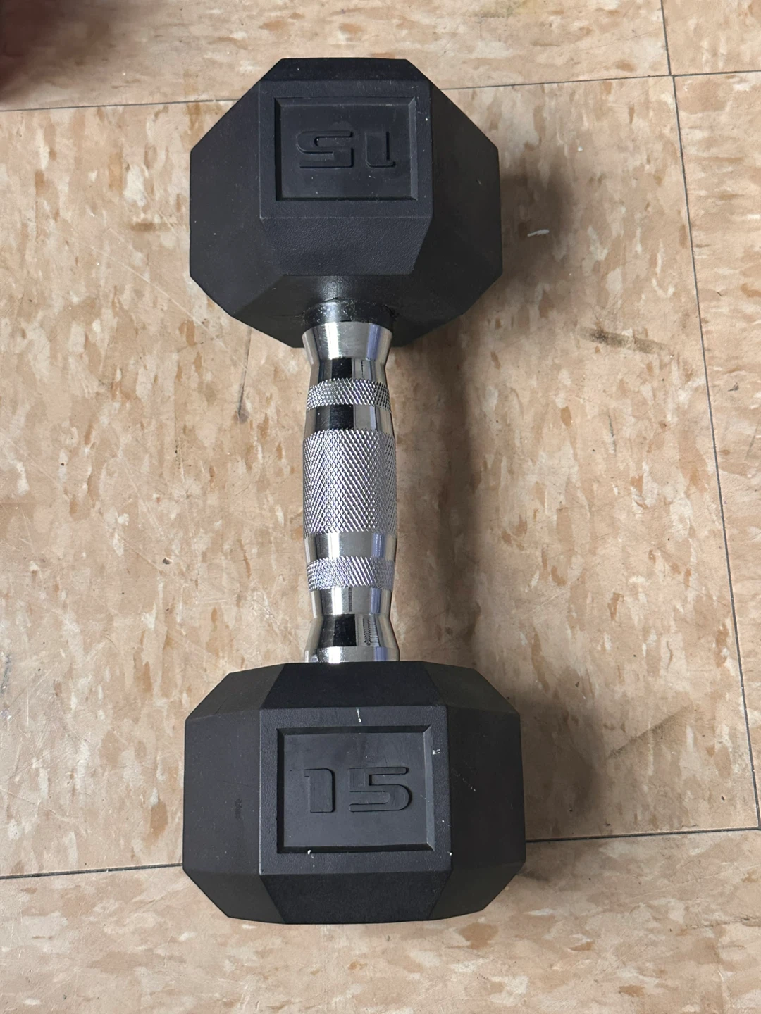 15lb Hex Dumbbell