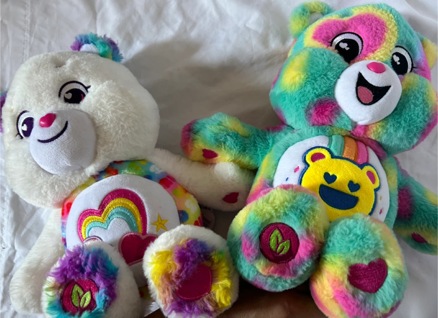 Care Bears Plush Toys (2-Pack) “Good Vibes Bears”