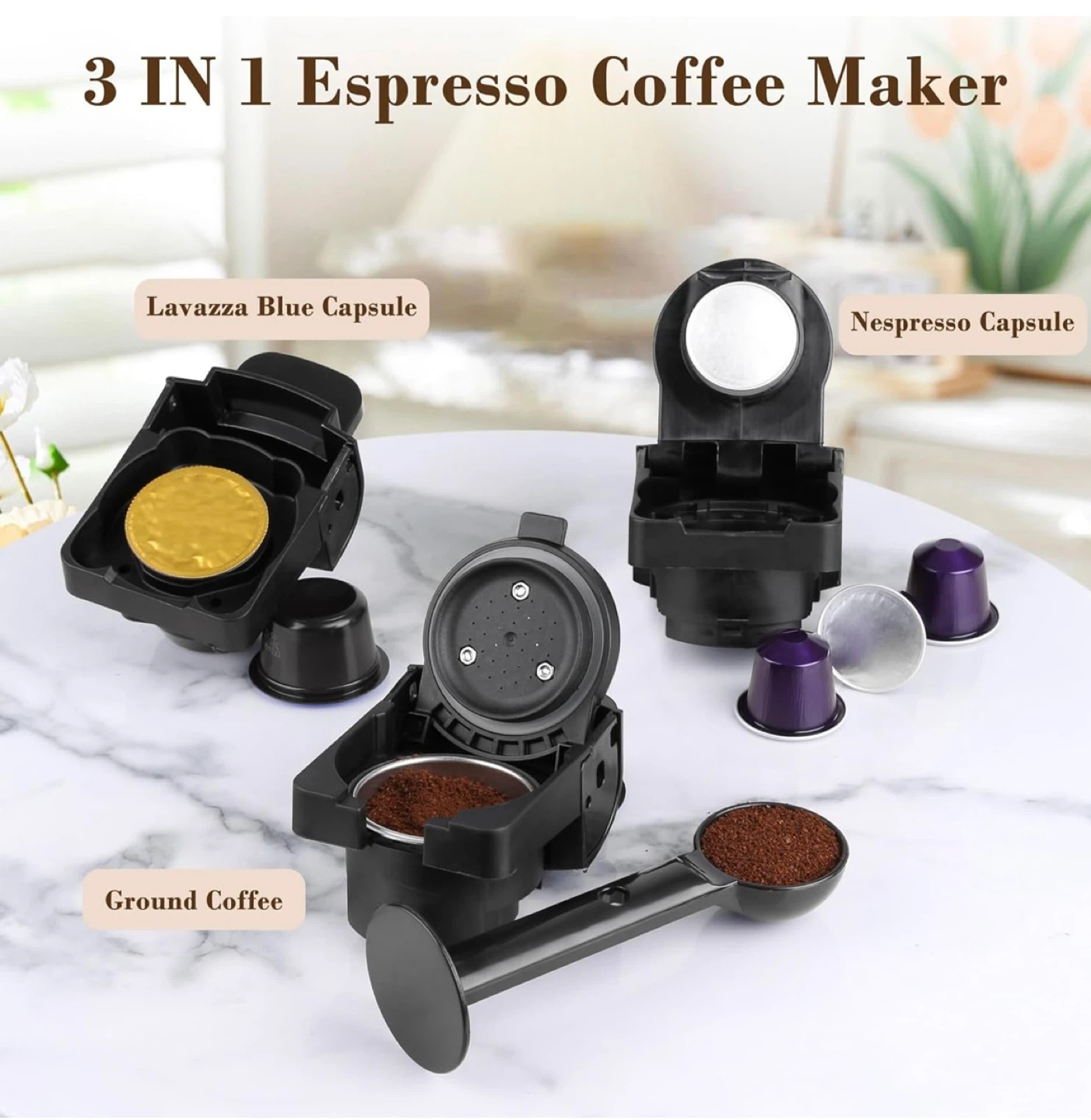 DIVINOCAFFÈ 3 IN 1 Espresso Coffee Maker - photo 2