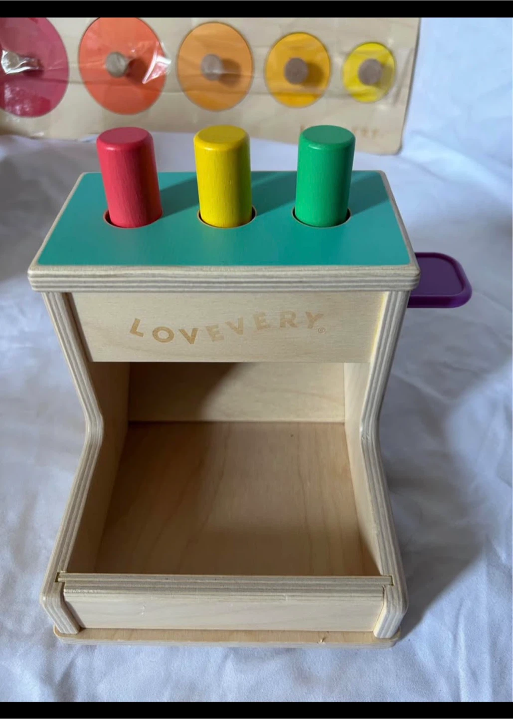 Lovevery Wooden Montessori Toy Set for Toddlers - photo 4
